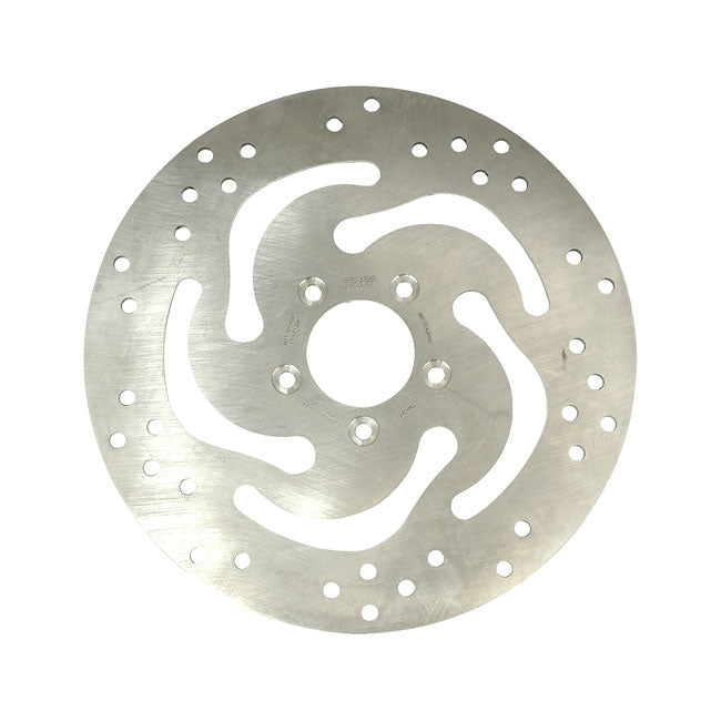 Trw 11.5" Brake Rotor Oem Swept, Rear Right for 00-20 Softail (Excl. 2017 FXse); 00-17Dyna (Excl. FXdls); 00-07Touring