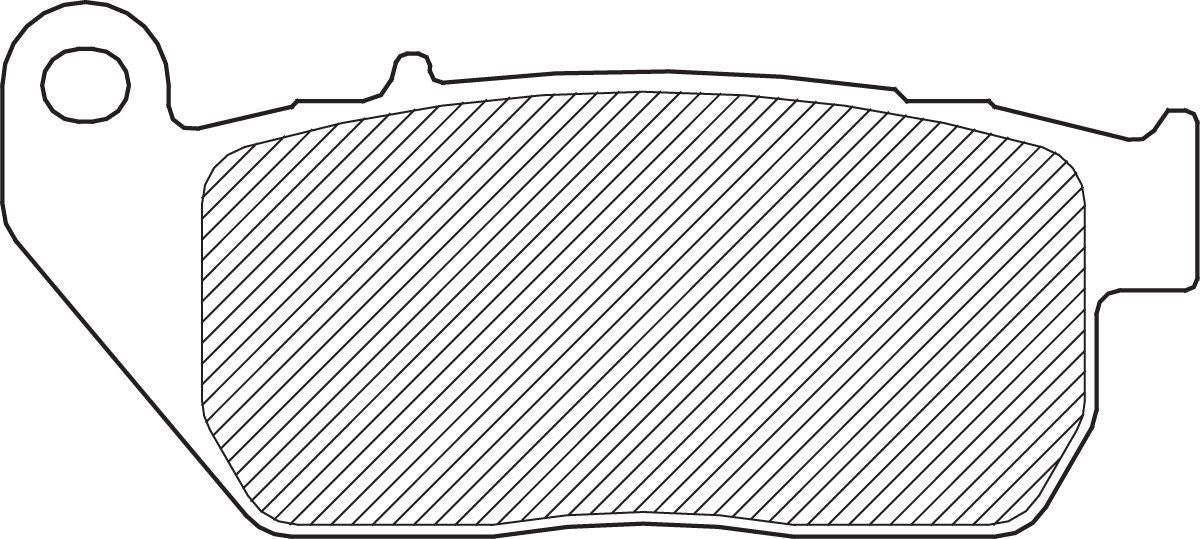 Drag Specialties Brake Pad Organic - Part #17200211 - Hogparts UK