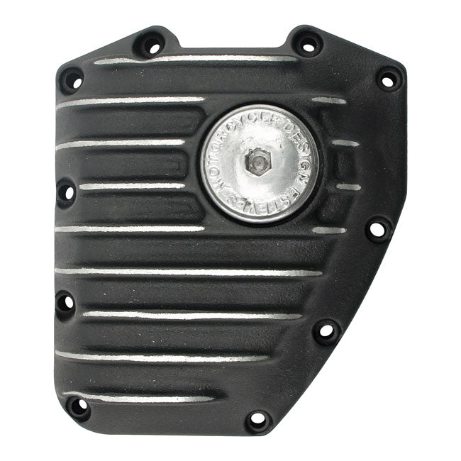 EMD, Cam Cover 'SnaTCh'. Black Cut for 01-17Twin Cam; S&S T-Series Engines