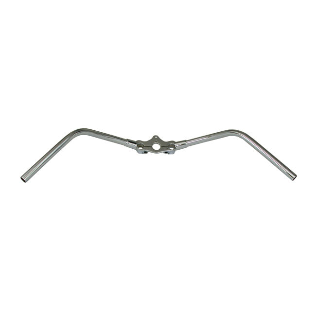 Early Springer Handlebar, Inline, Chrome for Custom H-D With Early Oem Or Reproduction In-Line Springer Forks