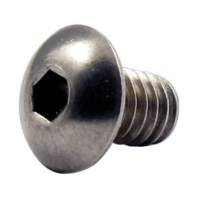 8/32 X 1/4 Inch Buttonhead Bolt Ss for Points Plate Mount: 70-99 Big Twin (Excl. Twin Cam) And 71-03 Sportster Models.