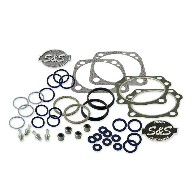 S&S Top End Gasket Set for 84-16 S&S T Series (Twin Cam) & V-Series (Evo Big Twin) Engines