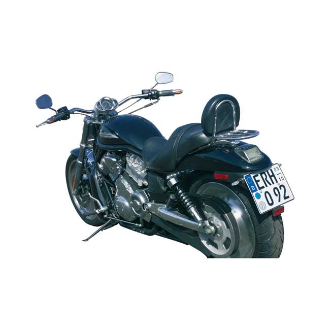 Trw 1" Roadstar Medium Wide Handlebar Chrome 10" Rise Abe for 82-20 H-D (Excl. 08-20 E-Throttle; 88-11 Springers)