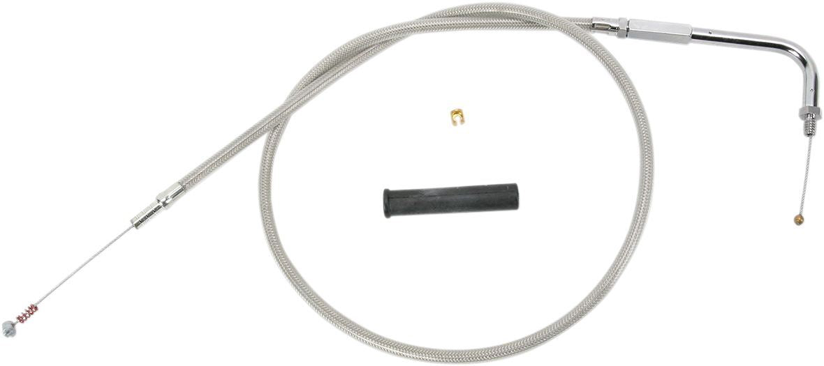 Drag Specialties Idle Cable Stainless Steel 30" - Part #06510646 - Hogparts UK