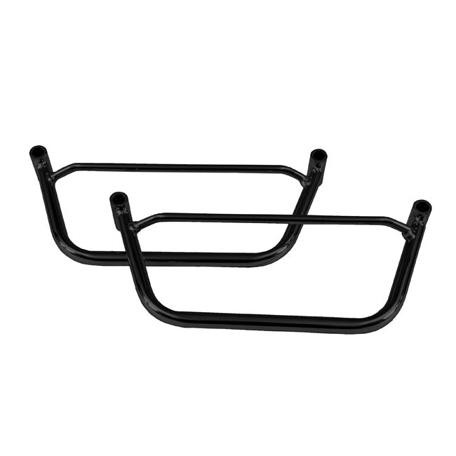 Longride Saddlebag Holder Matte Black for 91-06 Dyna (Excl. FXDWG, FXDB)