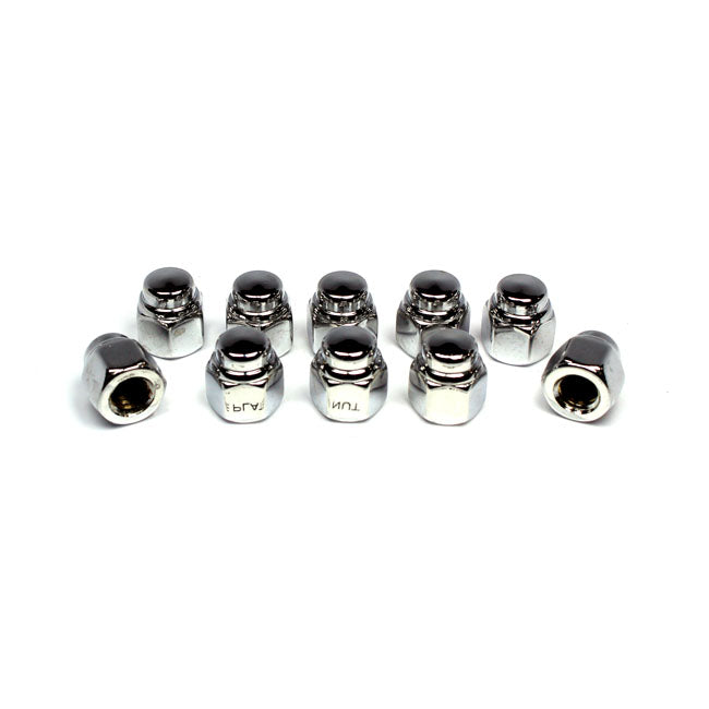 Colony, Cap Nuts 3/8-16 Chrome Plated for Universal