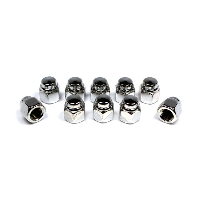 Colony, Cap Nuts M10 (1.25) Chrome Plated for Universal