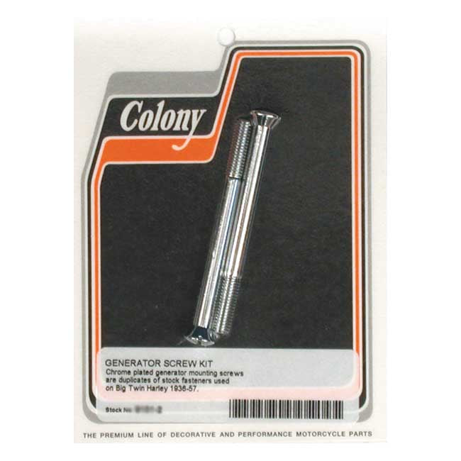 Colony Generator Mount Kit, Oem Style for 36-57 Ohv Big Twin