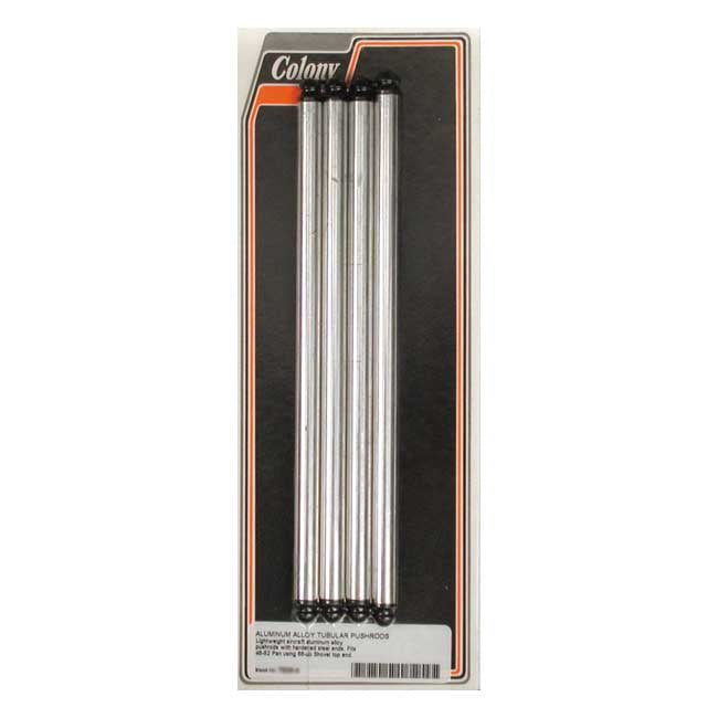 Colony, Aluminium Pan/Shovel Pushrod Conversion Kit for 48-52 Panheads With 66-83 Shovelhead Top End