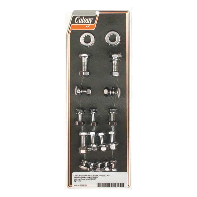 Colony Rear Fender Mount Kit for 36-57 Big Twin