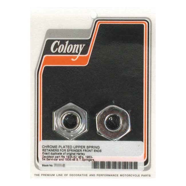Colony Springer Retainers for 36-48 Big Twin; 36-52 45"; 53-54 45" Servi-Car