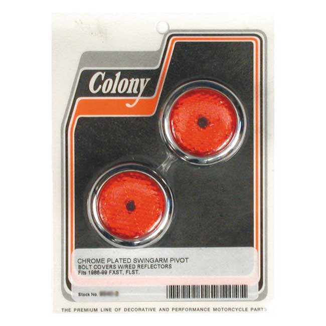 Colony Swingarm Covers for 86-99 Softail (Excl. FLSTS)