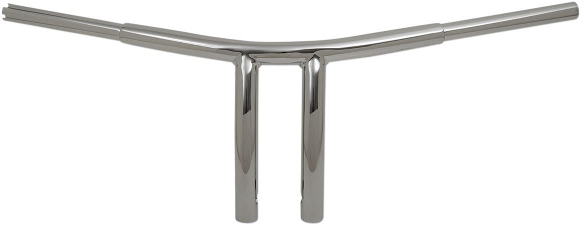 Drag Specialties Handlebar 1-1/4" Buffalo Radius 8" T-Bar Chrome (For Use With Or W/O TBW) - Part #06014283 - Hogparts UK