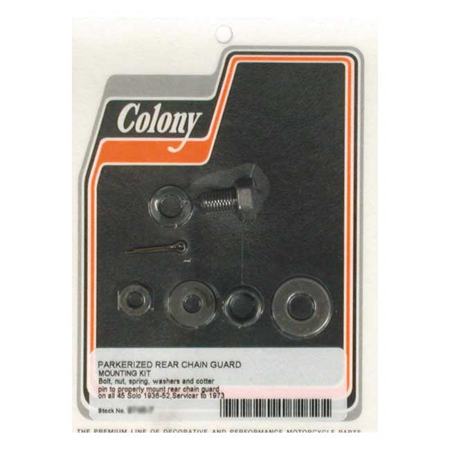Colony 45Ci Rear Chainguard Mount Kit for 36-52 45" Solo & Up to 1973 Servi-Car