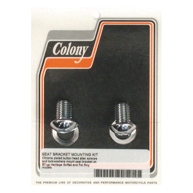 Colony, Solo Seat Allen Bolt Kit for 86-99 Softail With Frame Mounted Seat