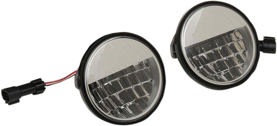 Drag Specialties Lamps Passing 4.5" Led Reflector Style Premium - Part #20011543 - Hogparts UK