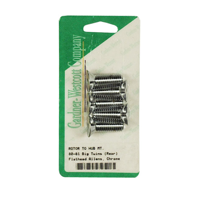 Brake Rotor Bolt Kit, Tapered for 80-81 Flt (Rear Cast Wheel)