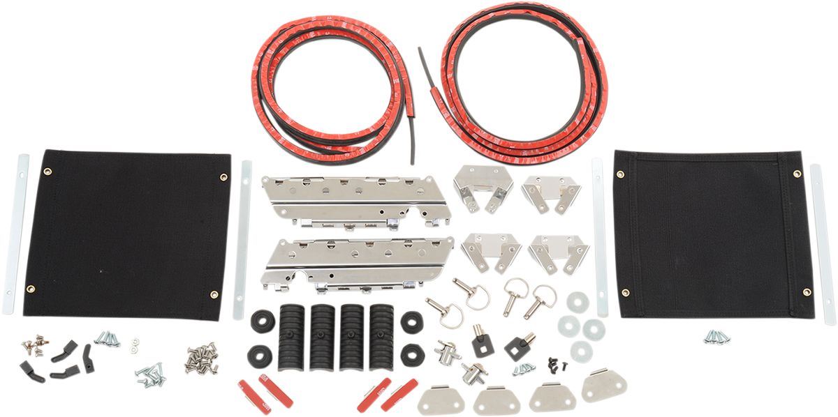 Drag Specialties Saddlebag Hardware Kit - Part #35011083 - Hogparts UK
