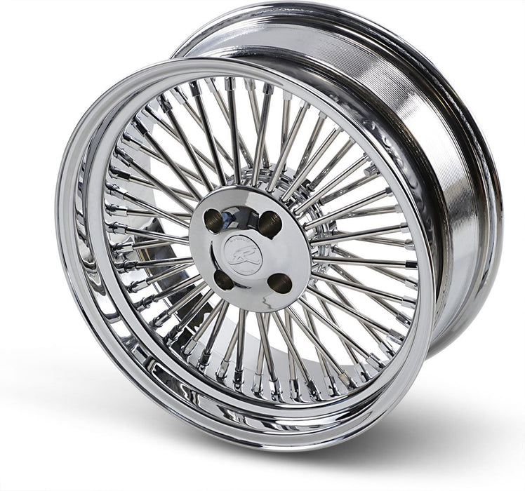 Drag Specialties Rear Wheel 50 Spoke Radial 18"X7" Chrome - Part #02040433 - Hogparts UK