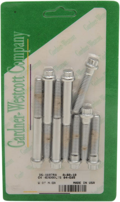 Gardner-Westcott Head Bolt Kit #A-80-10