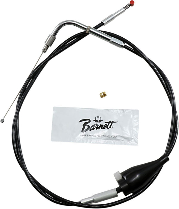 Barnett Black Vinyl Throttle/Idle Cable #101-30-41002-06