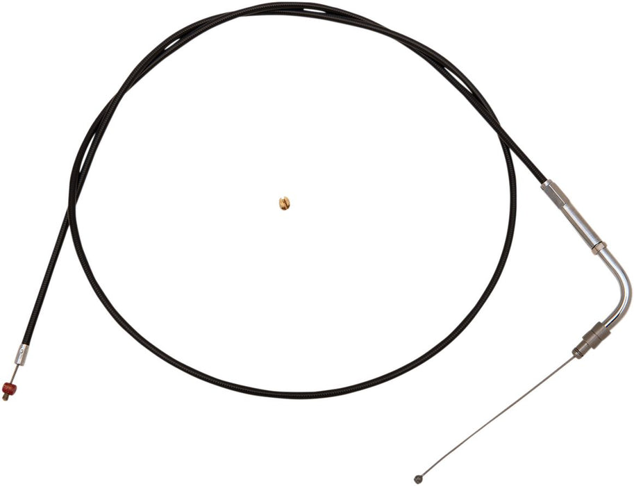 Barnett Black Vinyl Throttle/Idle Cable #101-30-30018-06