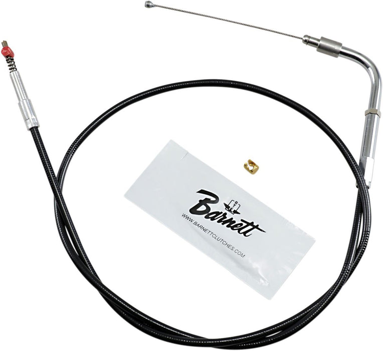 Barnett Black Vinyl Throttle/Idle Cable #101-30-40012