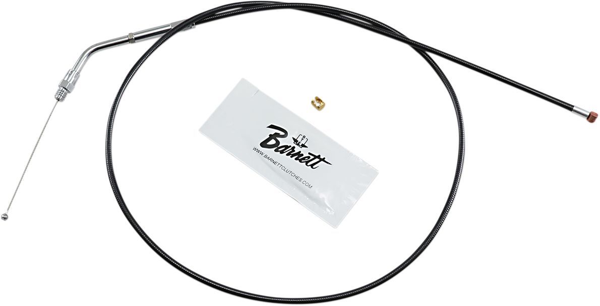 Barnett Black Vinyl Throttle/Idle Cable #101-30-30024-06