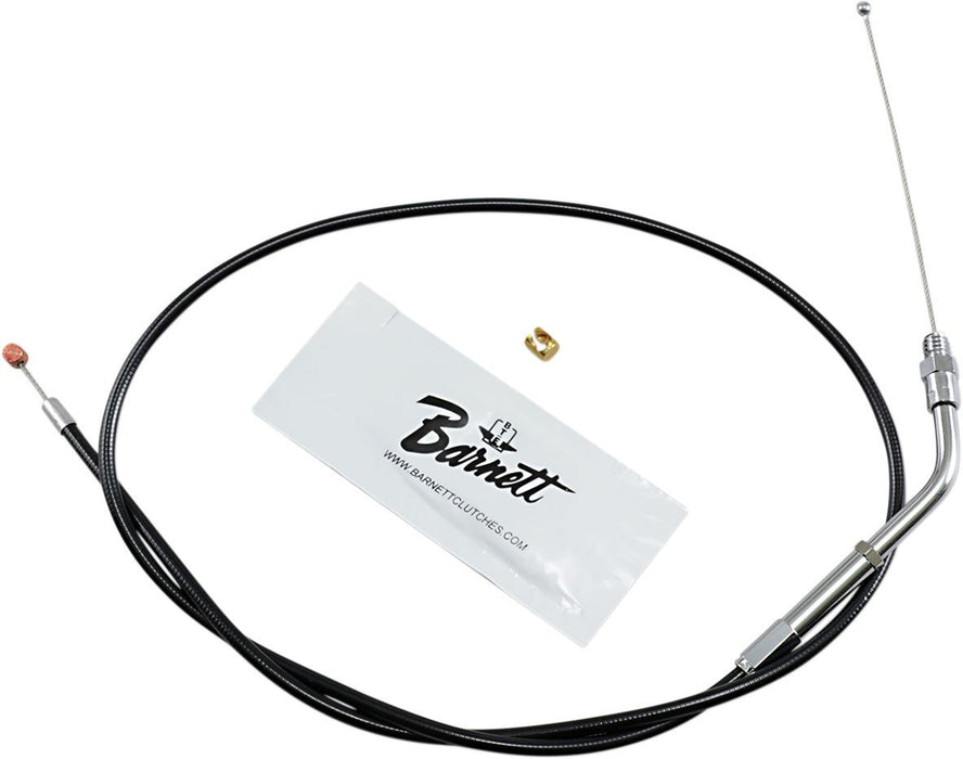 Barnett Black Vinyl Throttle/Idle Cable #101-30-30005