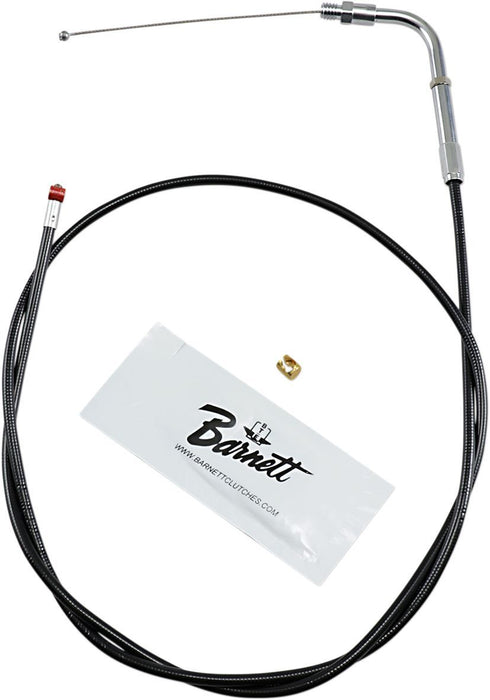 Barnett Black Vinyl Throttle/Idle Cable #101-30-30008