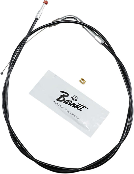 Barnett Black Vinyl Throttle/Idle Cable #101-30-30009-06