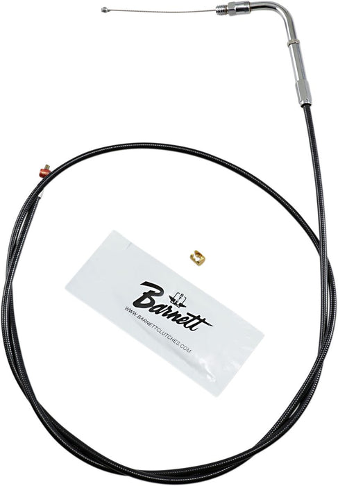 Barnett Black Vinyl Throttle/Idle Cable #101-30-30007