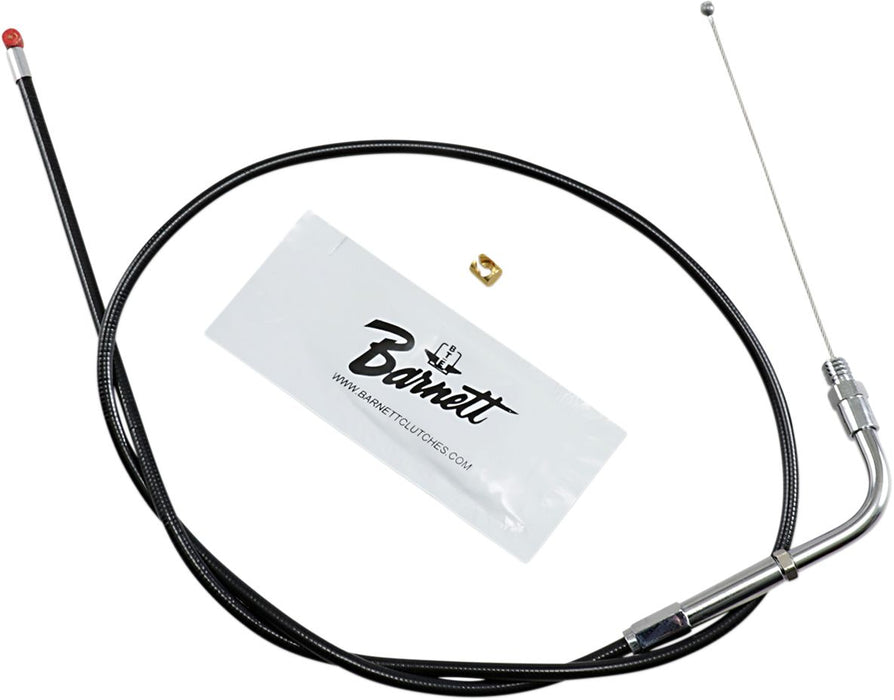 Barnett Black Vinyl Throttle/Idle Cable #101-30-30014