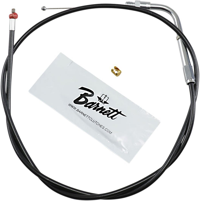 Barnett Black Vinyl Throttle/Idle Cable #101-30-30013