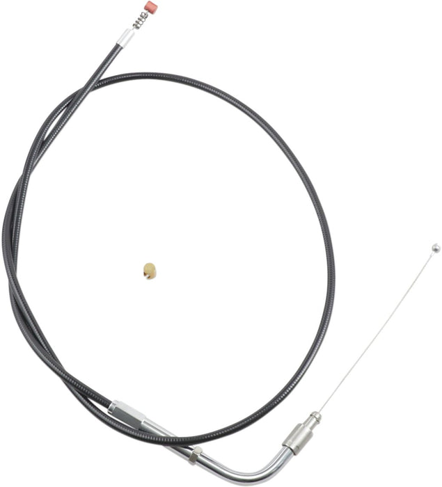 Barnett Black Vinyl Throttle/Idle Cable #309-96-DS