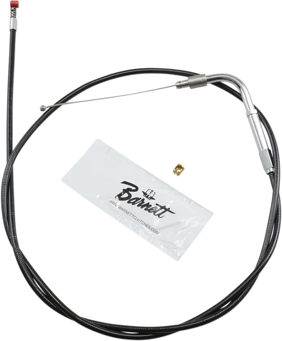 Barnett Black Vinyl Throttle/Idle Cable #101-30-40009