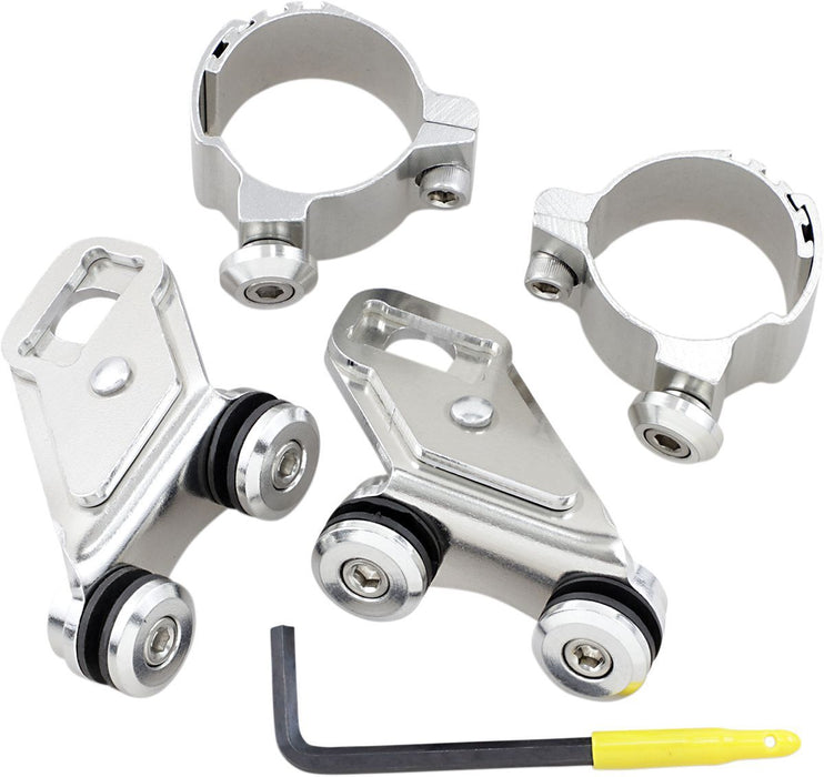Memphis Shades Independent Lowers Windshield Hardware Kit #MEM9888
