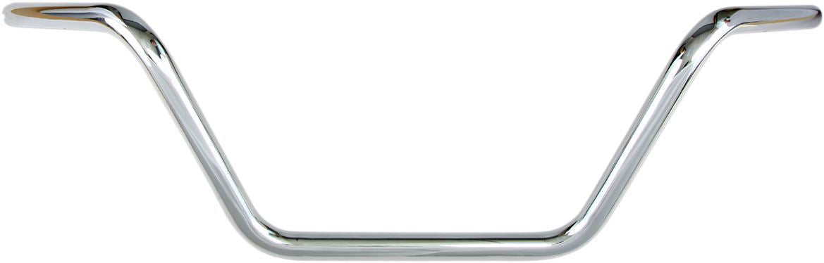 Drag Specialties Handlebar 1" Medium Buckhorn Chrome TBW - Part #06014182 - Hogparts UK