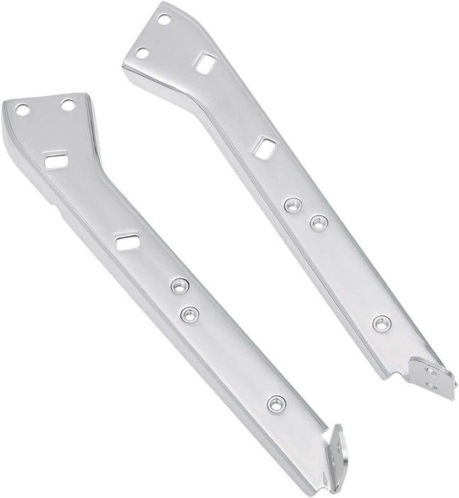 Drag Specialties Saddlebag Rail Support Bracket Right Chrome - Part #14130012 - Hogparts UK