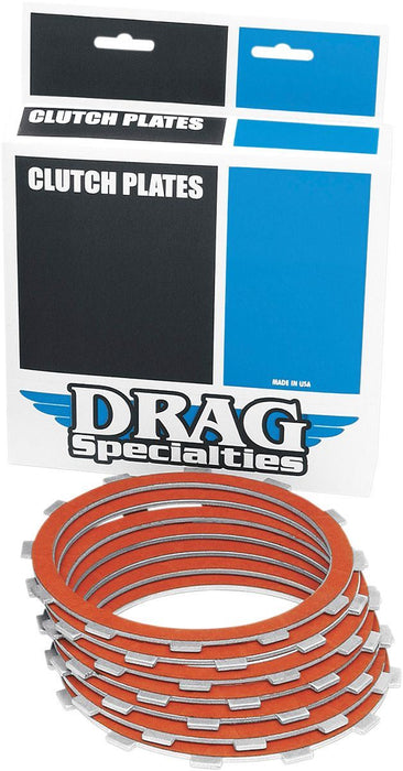 Drag Specialties Clutch Friction Plates Kit Organic - Part #11310441 - Hogparts UK
