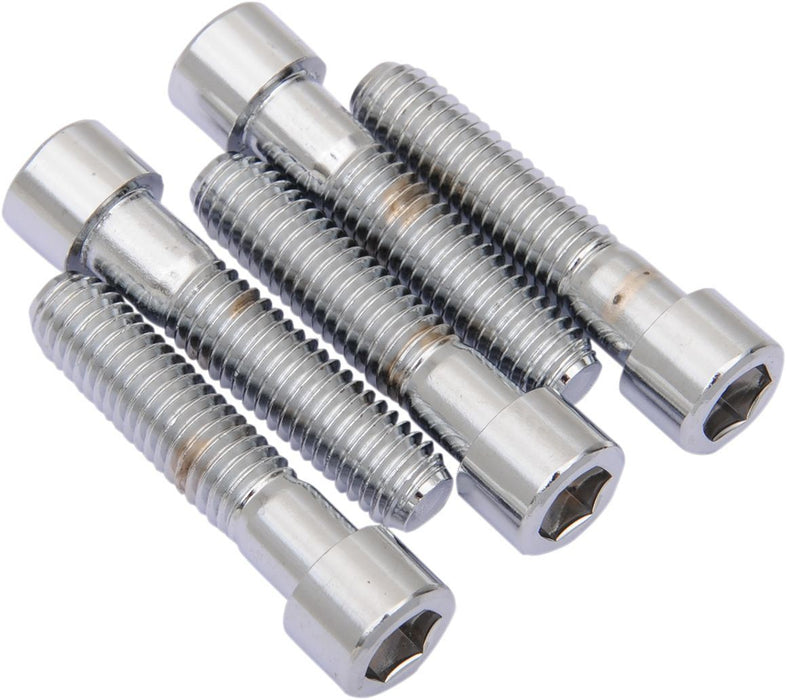 Drag Specialties Socket-Head Bolt 7/16-14X1.75 Smooth Chrome - Part #DS192299 - Hogparts UK