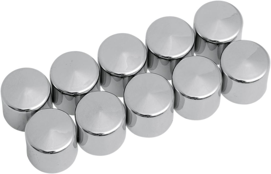 Drag Specialties Chrome Hex Bolt/Nut Cover Deep 9/16" - Part #24020119 - Hogparts UK