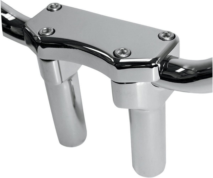 Drag Specialties Riser Buffalo 4" W/ Clamp Chrome - Part #06020588 - Hogparts UK