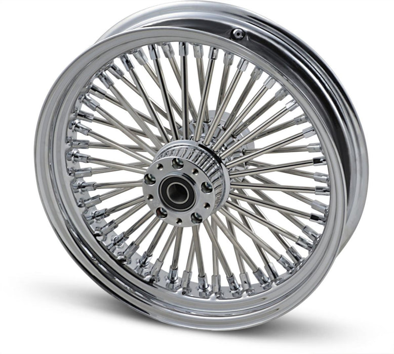 Drag Specialties Fat Daddy Front Wheel 16X3.5 Dual-Disc Chrome - Part #02030250 - Hogparts UK