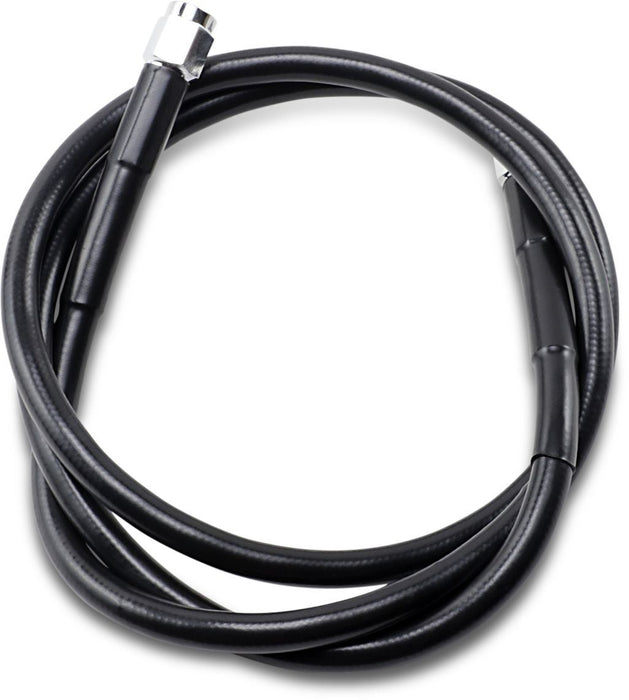 Drag Specialties Universal Brake Line Black Vinyl Coated Stainless Steel Dot An-3 42" - Part #17412723 - Hogparts UK