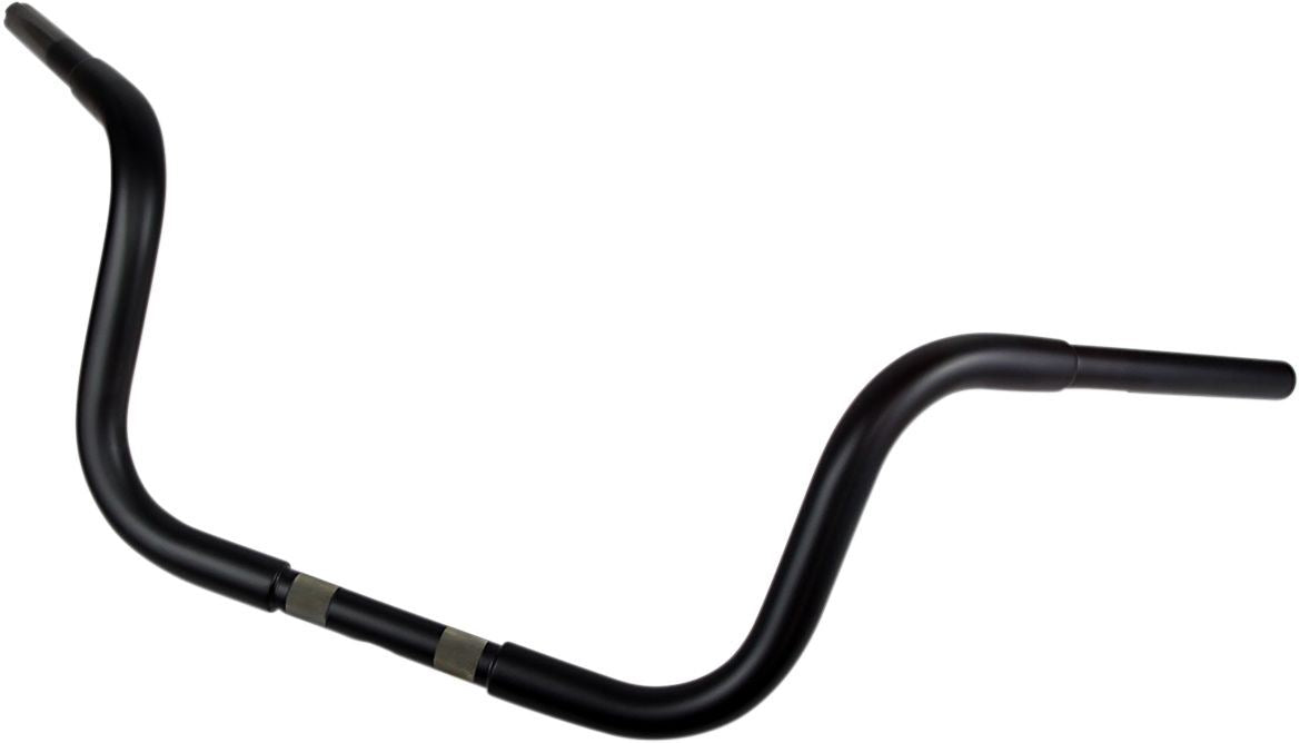 Drag Specialties Handlebar 1-1/4" Buffalo 10" Ape Hanger Flat Black TBW - Part #06014256 - Hogparts UK