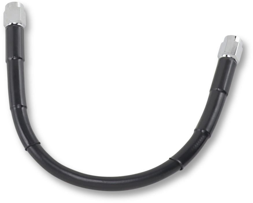 Drag Specialties Universal Brake Line Black Vinyl Coated Stainless Steel Dot An-3 10" - Part #17412701 - Hogparts UK