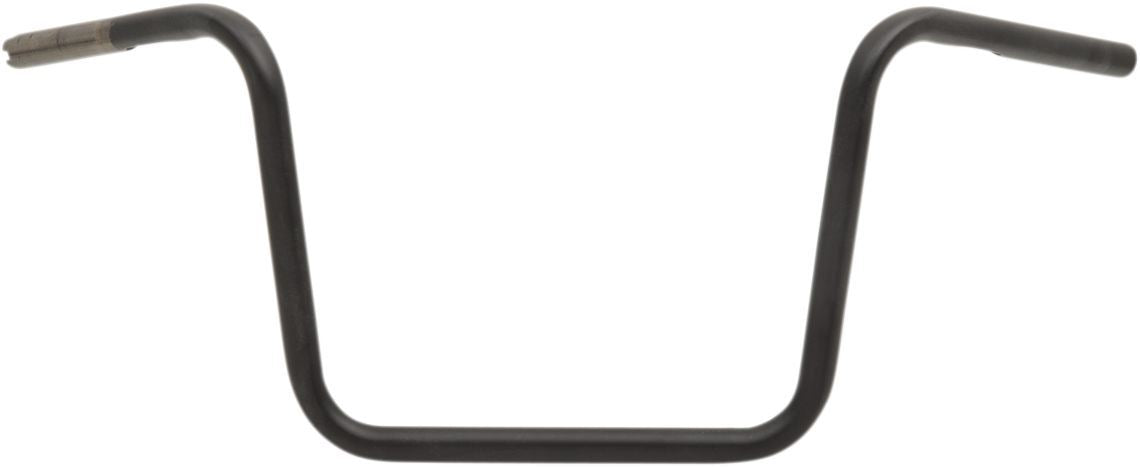 Drag Specialties Handlebar 1" Drilled 12" Ape Hanger Wide Flat Black TBW - Part #06014209 - Hogparts UK