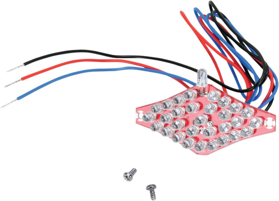 Drag Specialties Taillight Led-Board Diamond For 20100557 - Part #20100748 - Hogparts UK