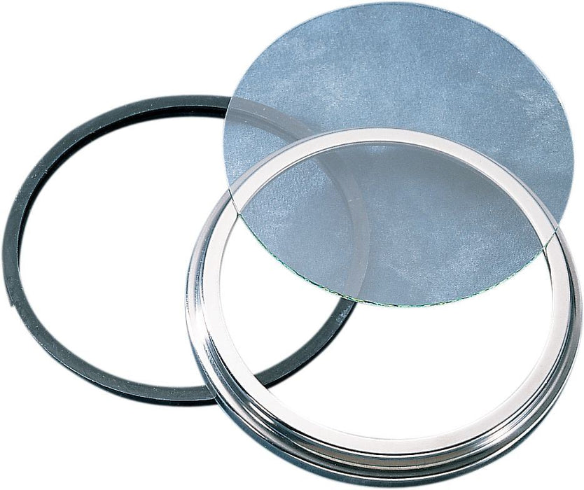 Drag Specialties Bezel/Lens Kit 5" For Fl Gauges - Part #DS243809 - Hogparts UK